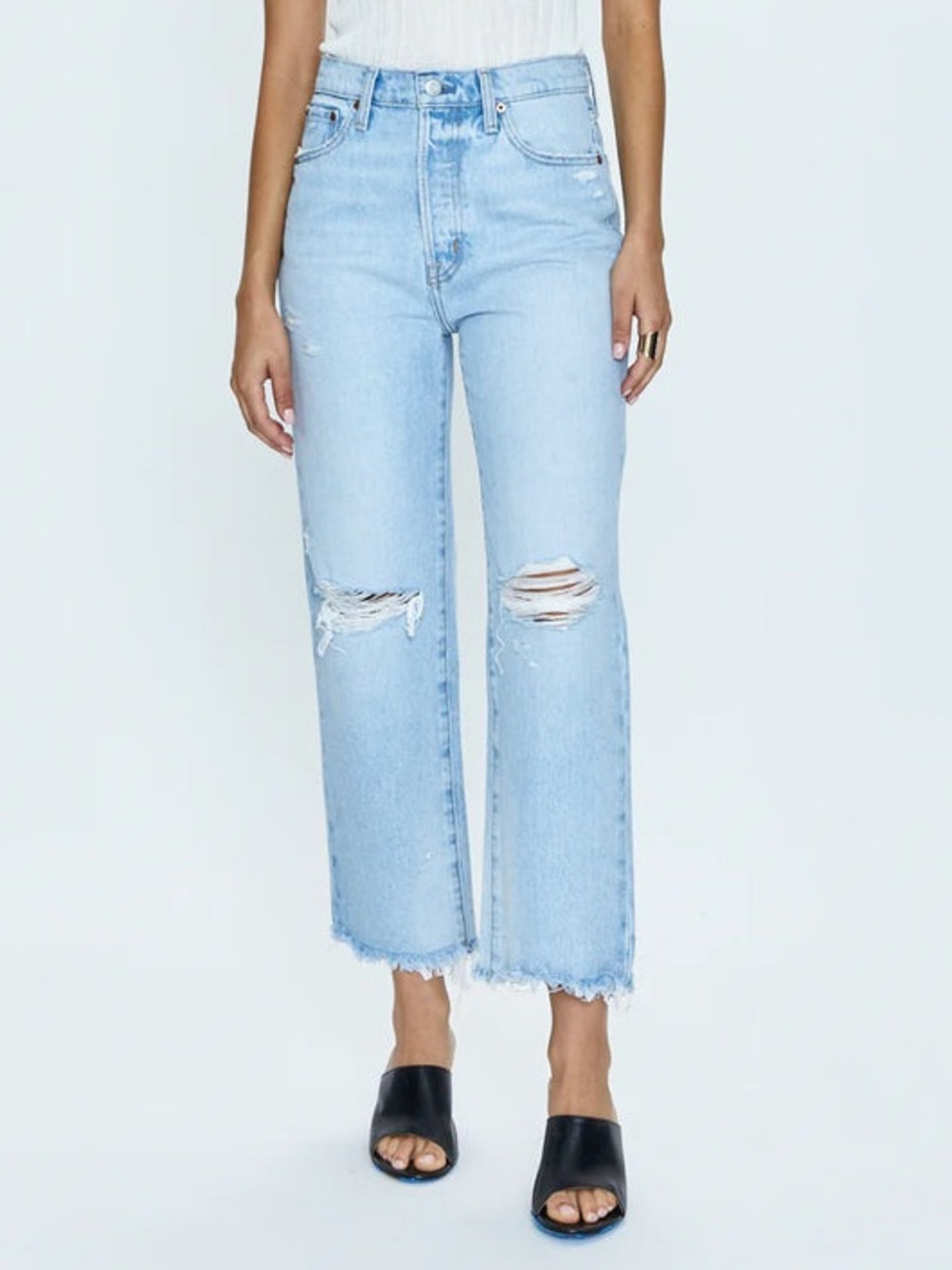 Pistola Light Blue Cassie Jeans, Size 4/6